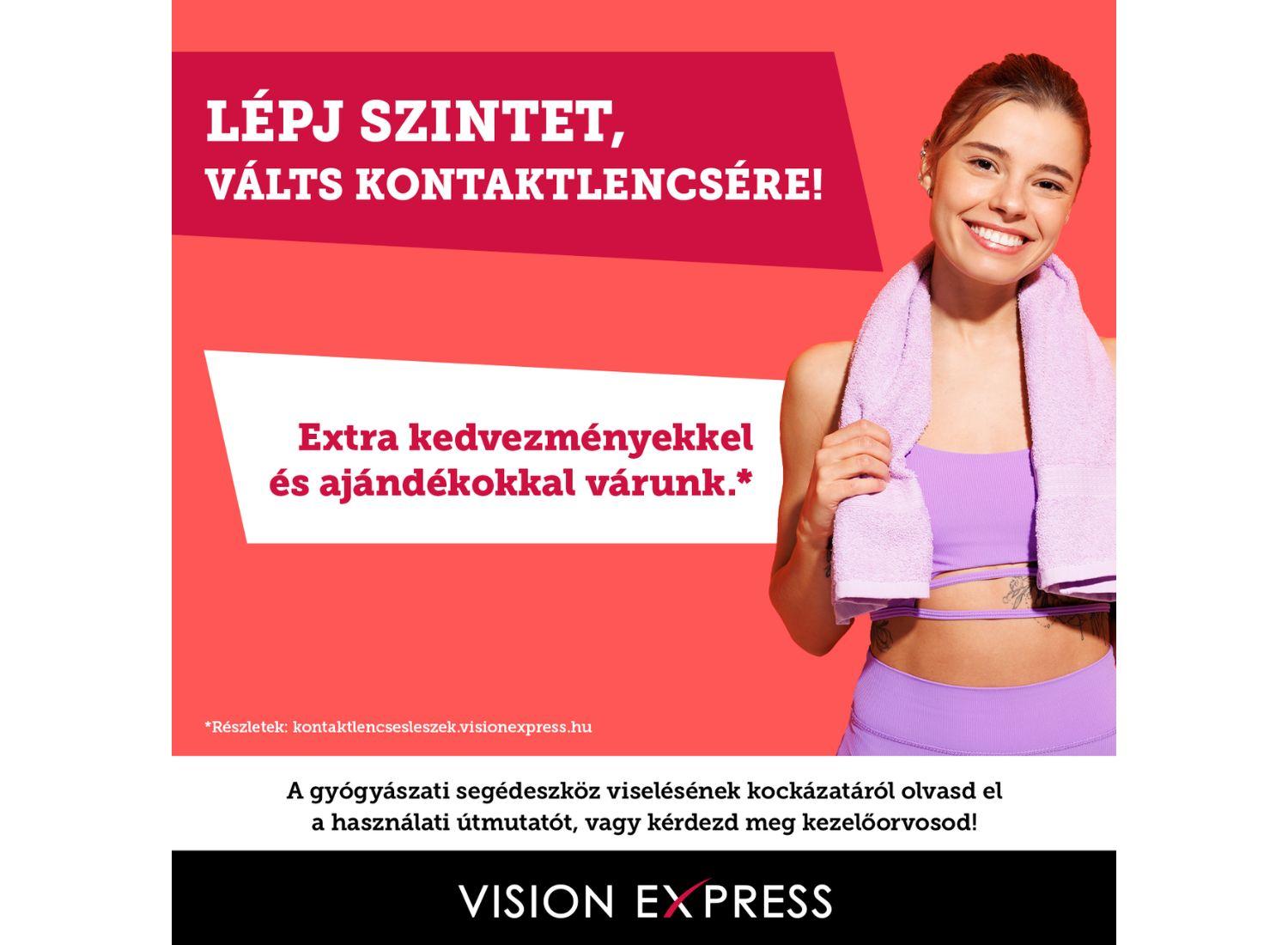 Kontaktlencse akciók a Savoya Park Vision Express üzletében