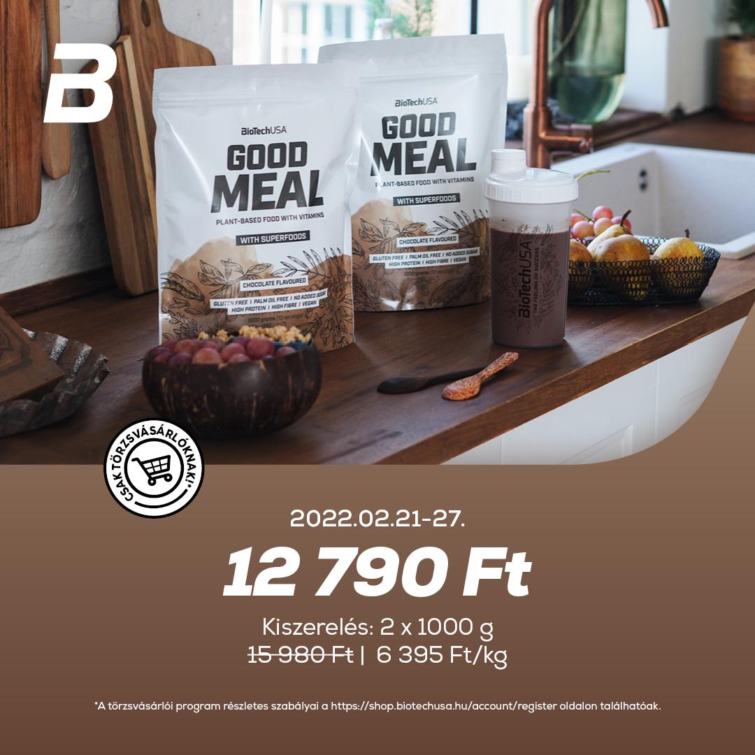 BioTechUSA Good Meal vegán italpor akció