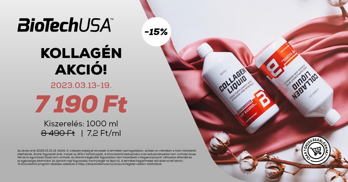 BioTechUSA: kollagén akció
