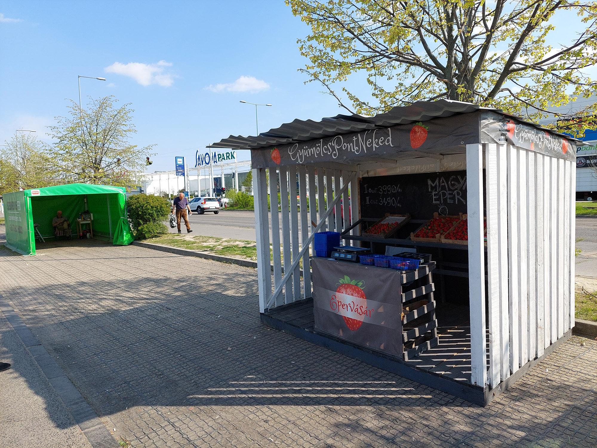 Epervásár indult a Savoya Park Forum parkolóban