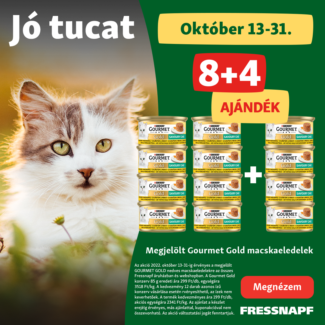 Őszi Fressnapf akciók a Savoya Parkban