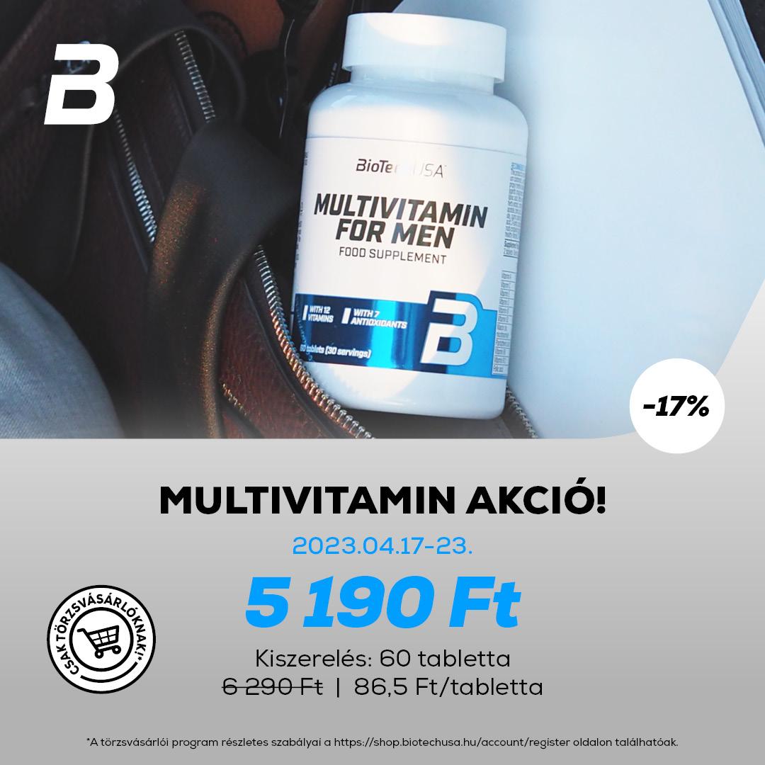 BioTechUSA multivitamin akciók