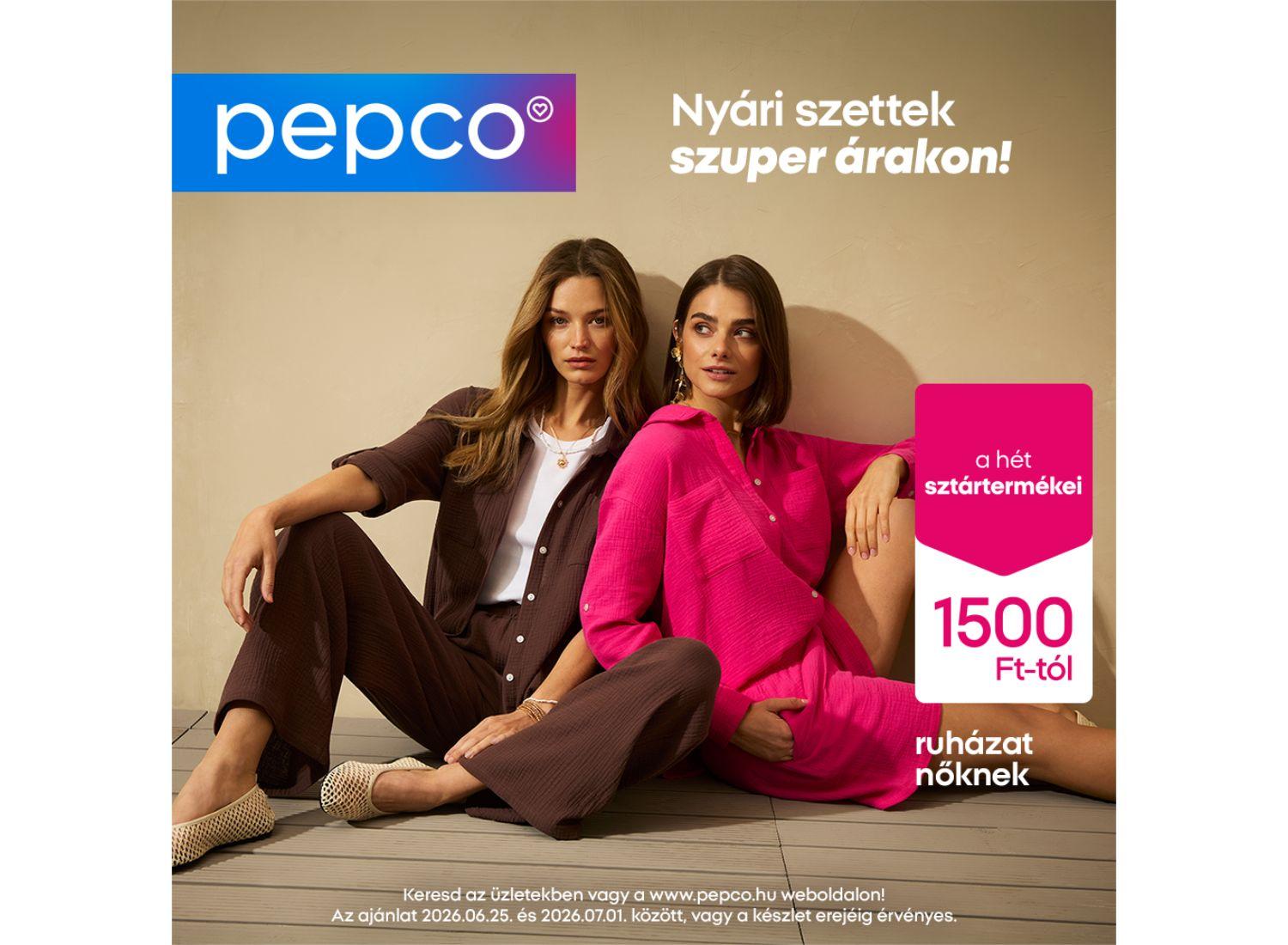 Nyári szettek szuper árakon a Savoya Park Pepco üzletében